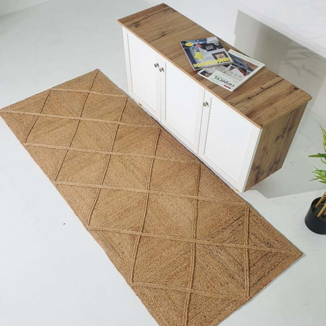 Handmade Jute Rug For Living Room BR 084 Online