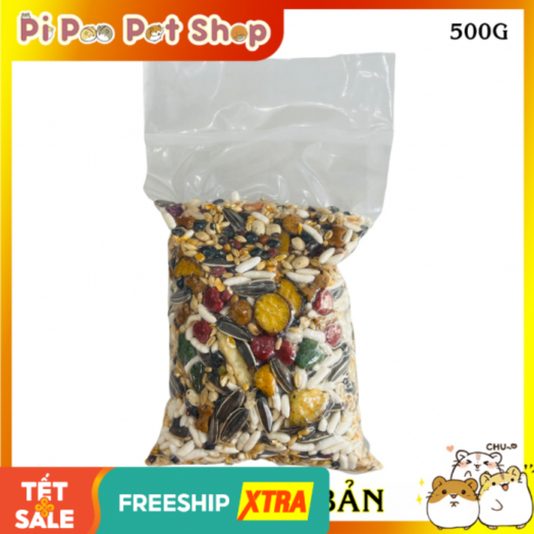 High-Quality Hamster Mix Food 500g