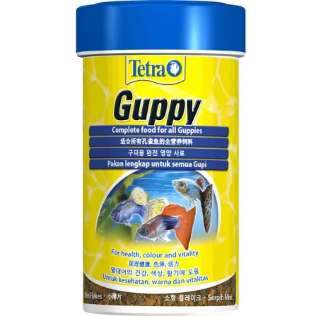 TETRA Guppy Flakes 100ml 12pcs Shrink Pack