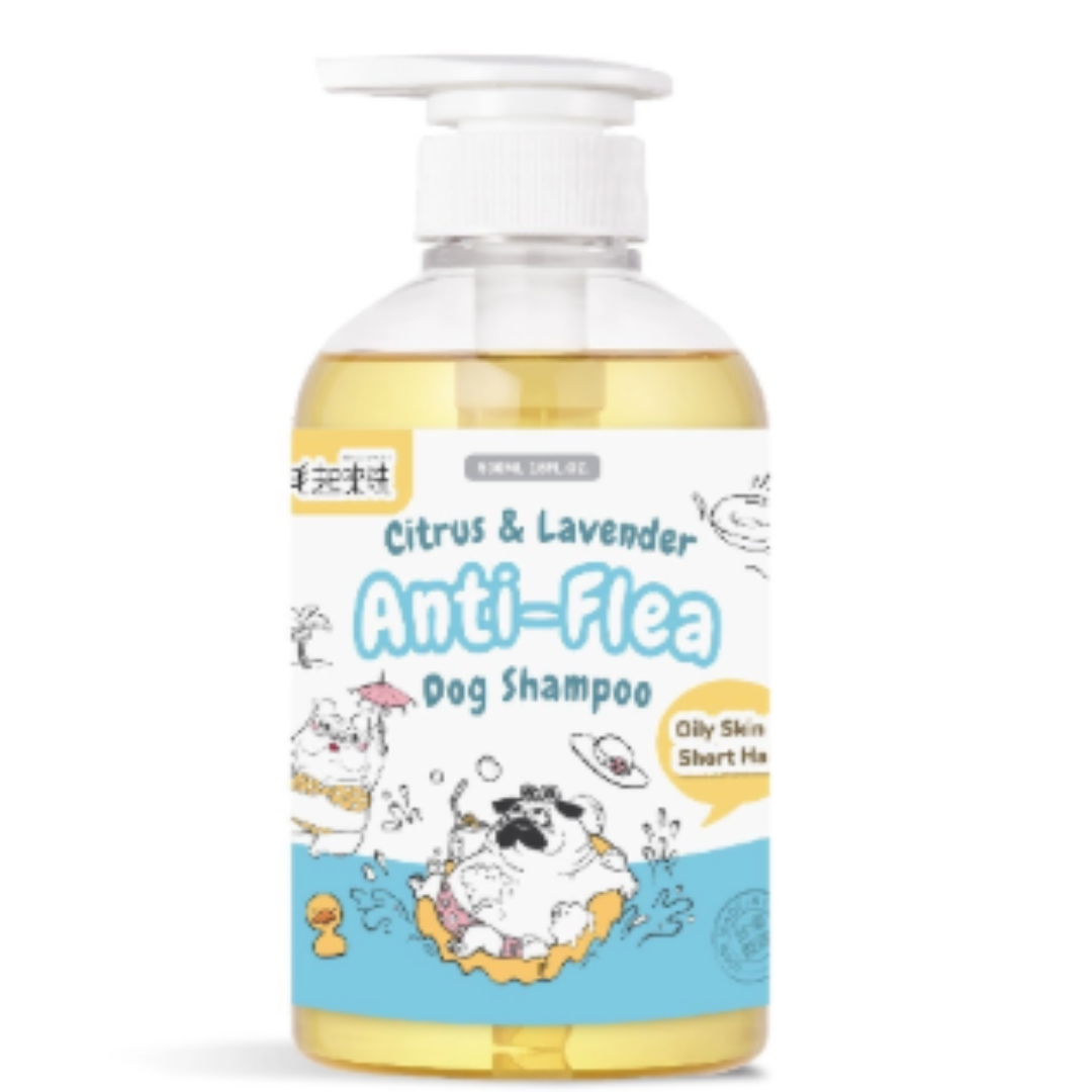 Citrus Lavender Anti-Flea Dog Shampoo 500ml