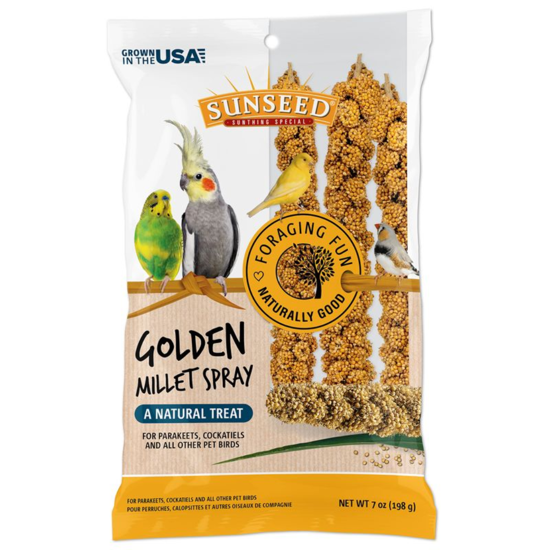 Natural Golden Millet Spray Bird Food 113g