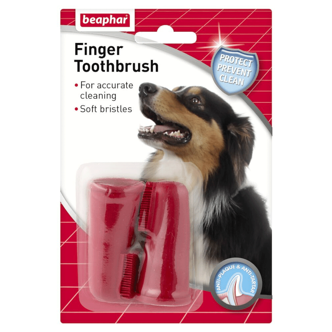 Beaphar Finger Toothbrush For Cats And Dogs