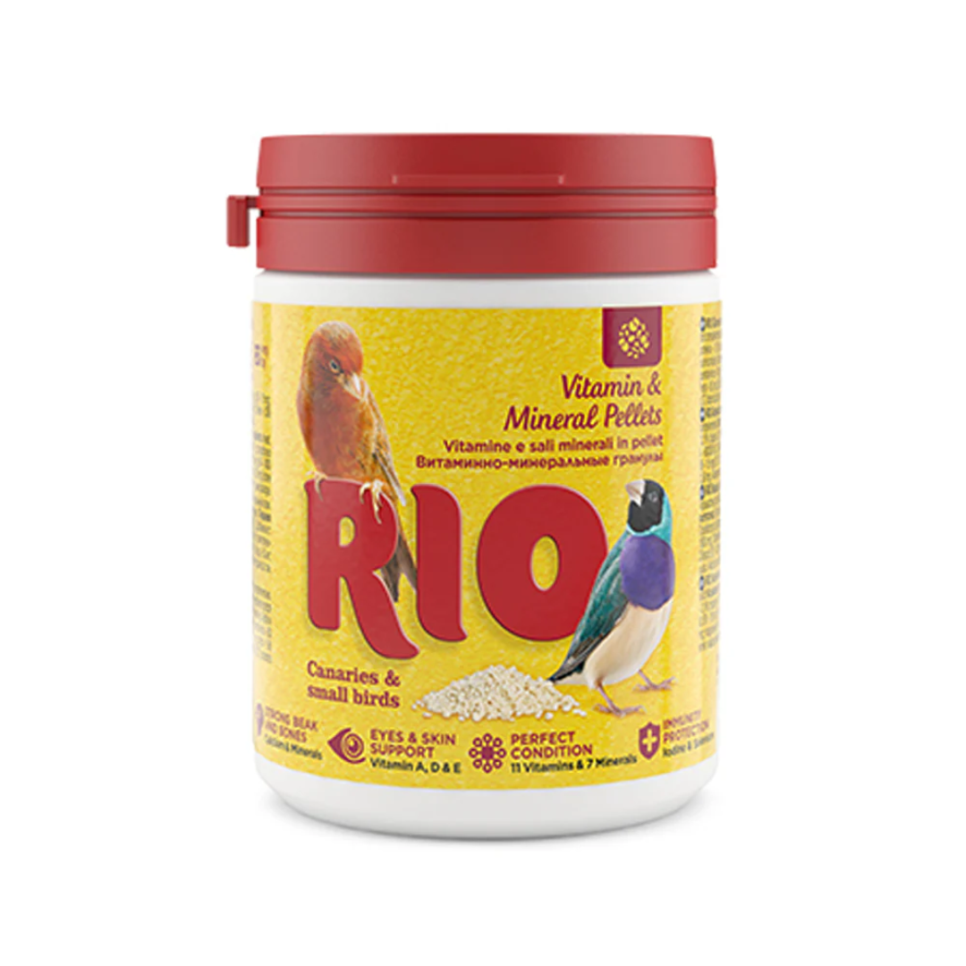 RIO Vitamin And Mineral Pellets For Small Birds 120g