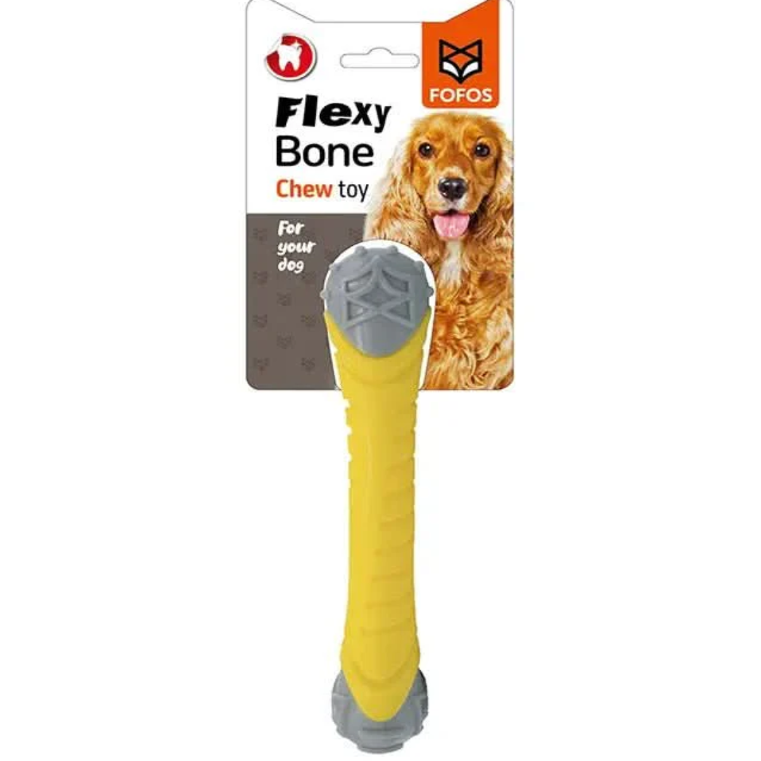 Fofos Flexy Bone Chew Toy For Dogs