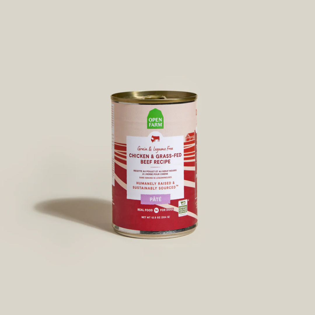 Chicken And Grass-Fed Beef Pate Wet Dog Food