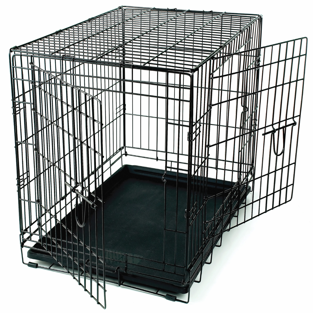 Durable Double-Tuf Metal Dog Wire Crate