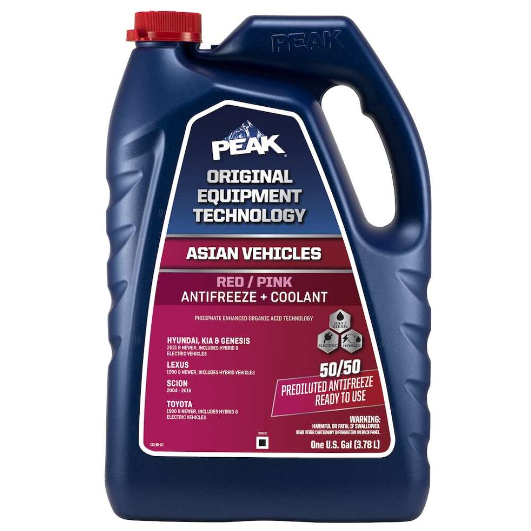 PEAK Antifreeze Coolant For Reliable Vehicles