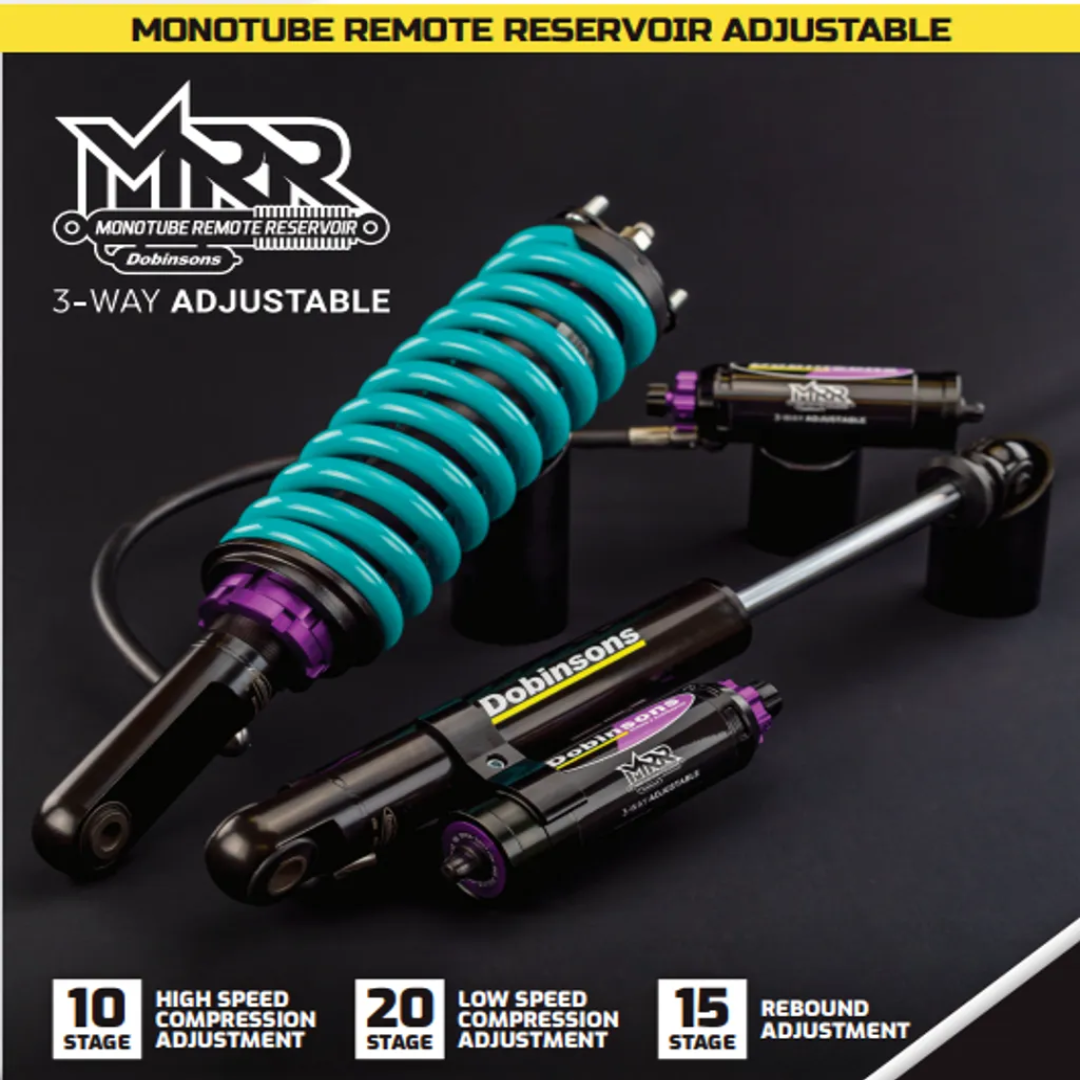 Dobinsons Monotube Remote Reservoir 3-Way Shock Absorber