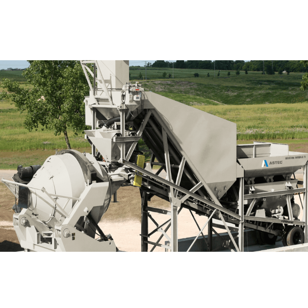 RexCon Mobile 5 CM Concrete Batching Plants Price