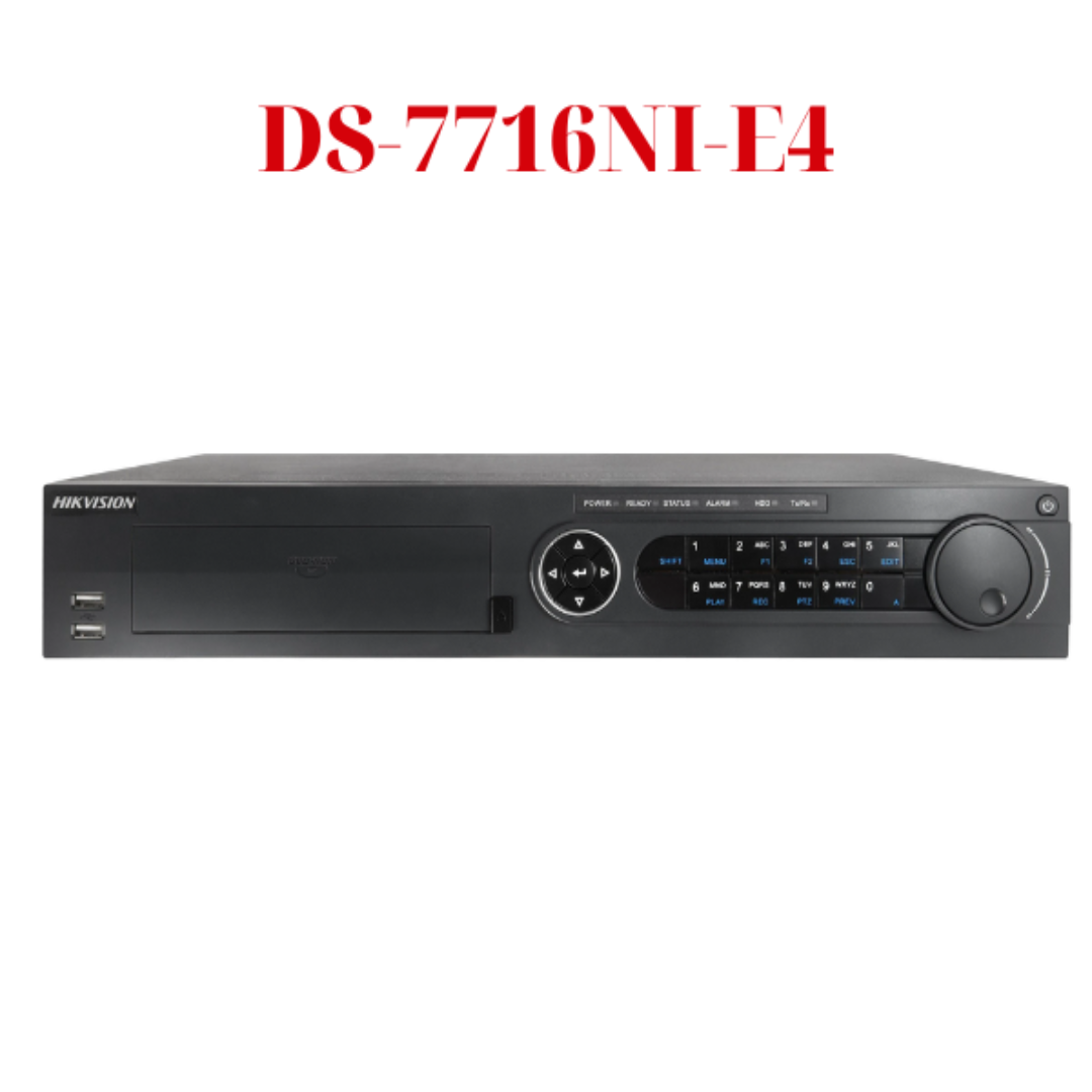 Hikvision 16-Channel 4-Hard Drive IP NVR DS-7716NI-E4