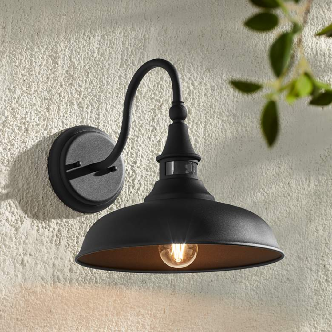 John Timberland Gough 12 1/2" Black LED Motion Sensor Light Review
