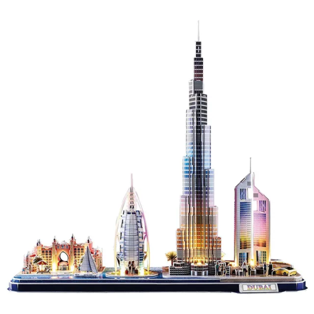 Cubicfun 3D Puzzle Cityline Dubai UAE Landmark