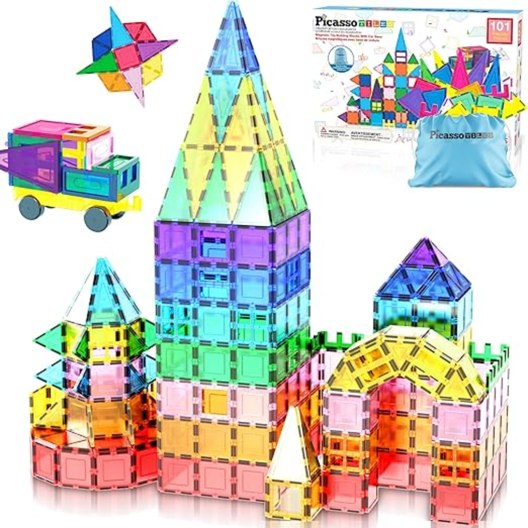 Picasso Magnetic 3D Blocks 101Pcs Fun Toy Set