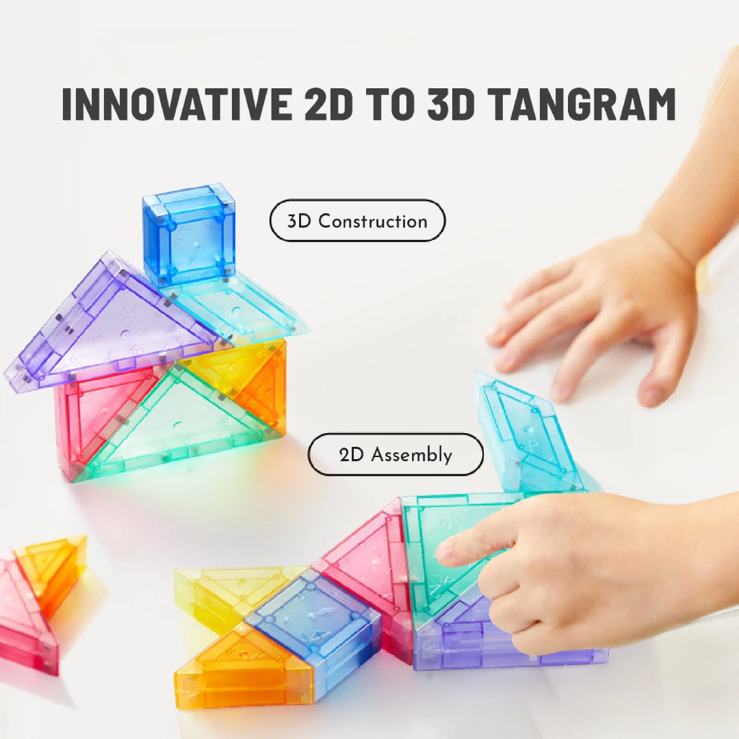 Magnetic Tangram 3D Puzzle Educational Game