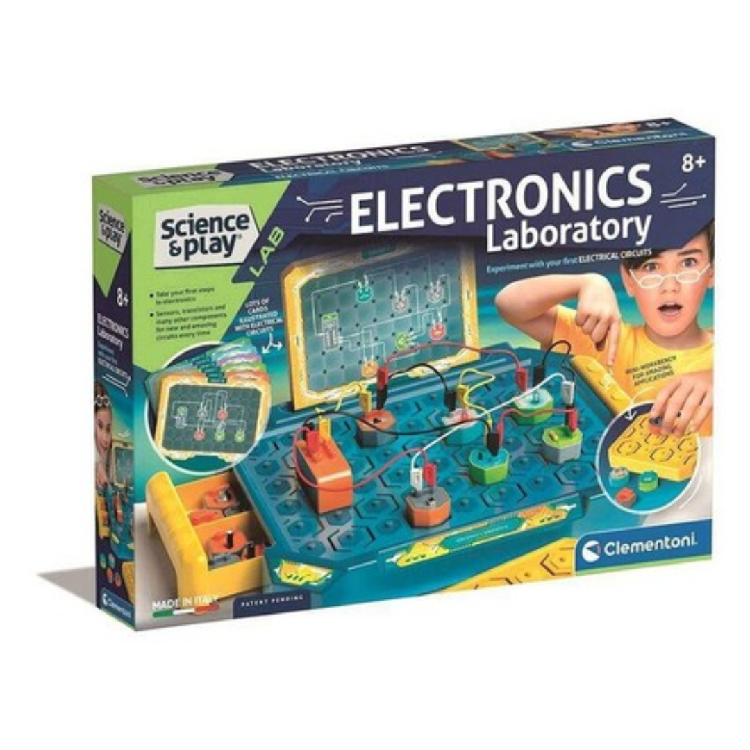 Clementoni Science Play Electronics Lab Game Kit