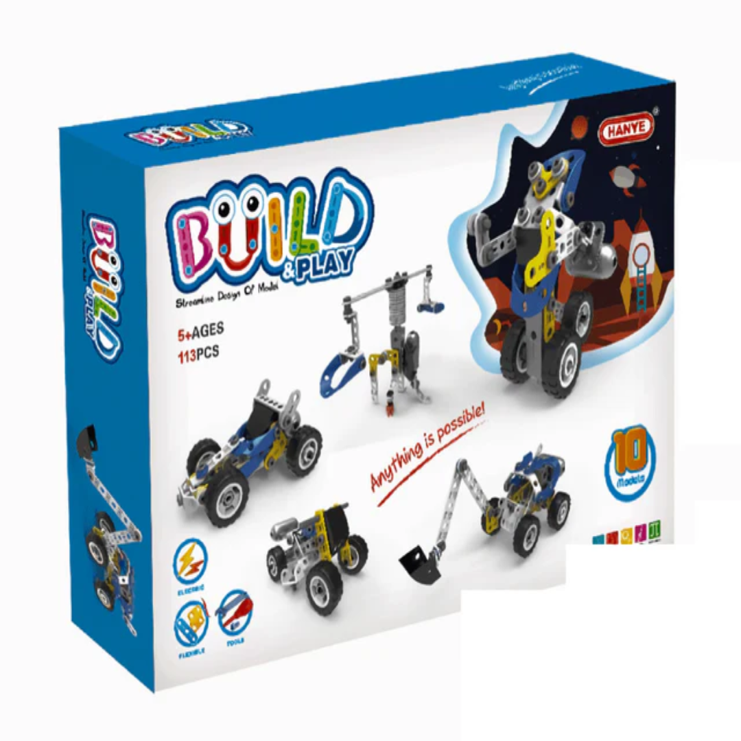 HANYE J7781 Build & Play Construction Theme Set