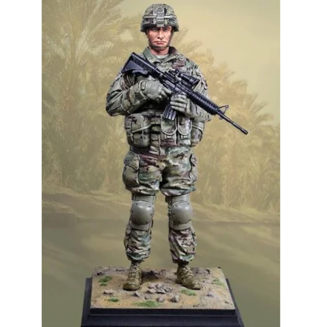 U.S. Army Caucasian American 1:6 Statue. U.S