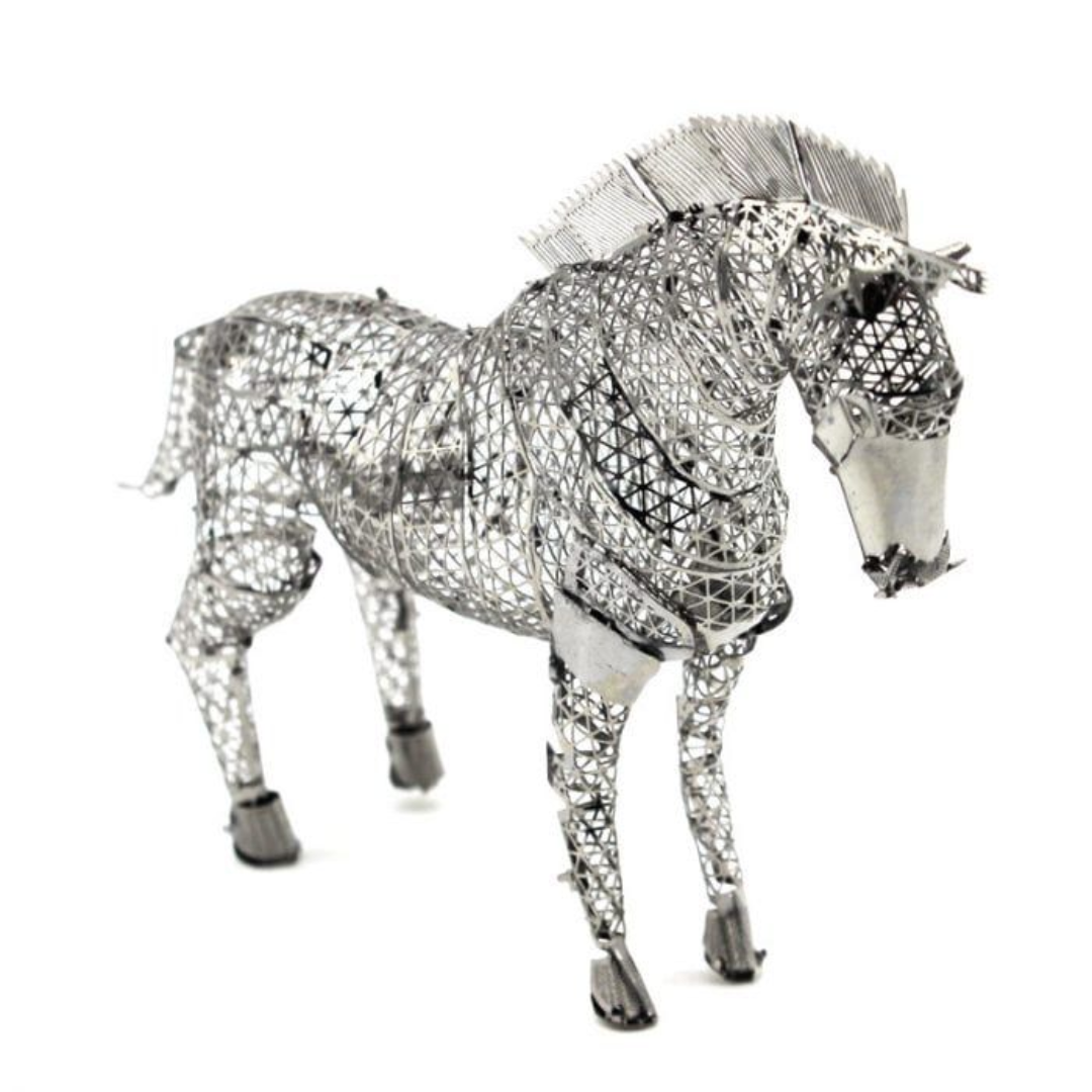 3D Metal Puzzle Horse Model For Creative Builders