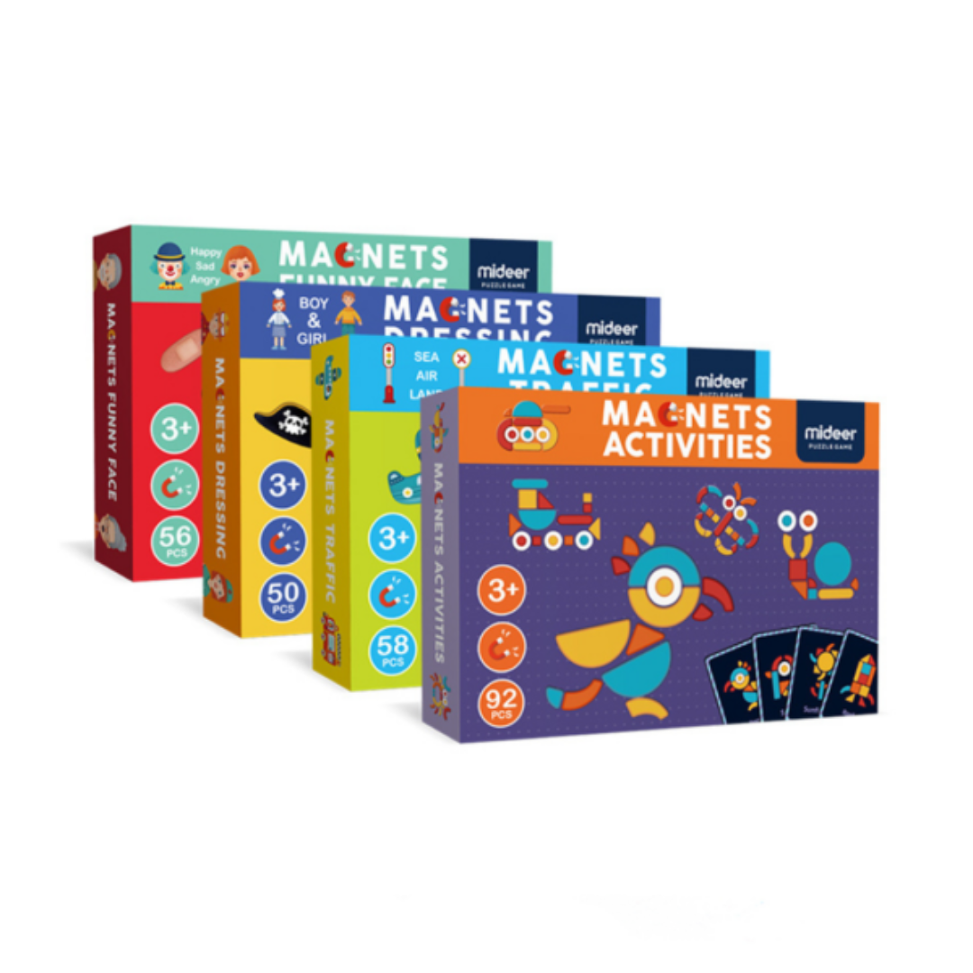 Mideer Magnetic 3D Puzzle Game 3+ For Kids