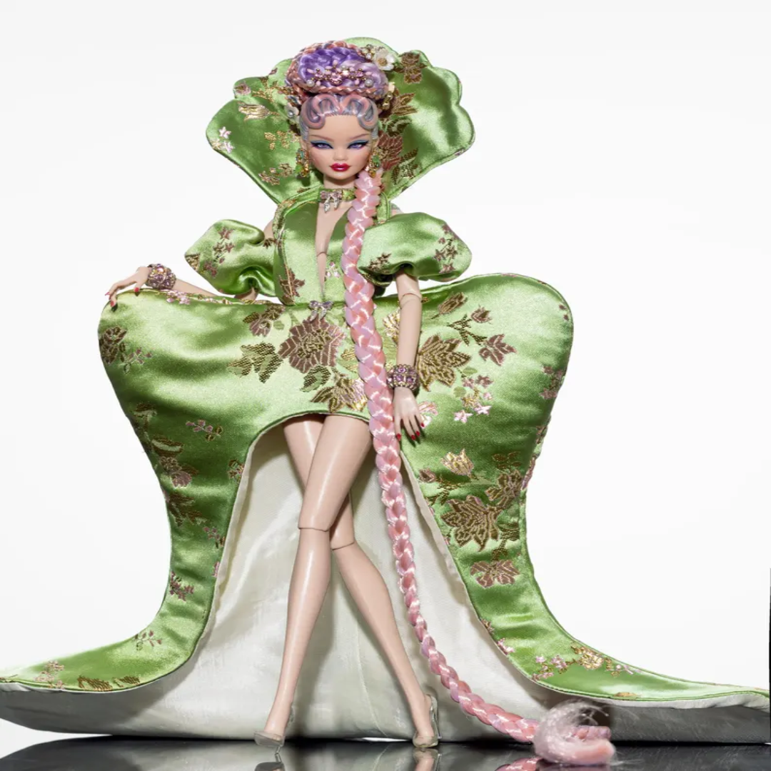 Verdant Empress OOAK 12.5-Inch Custom Fashion Doll