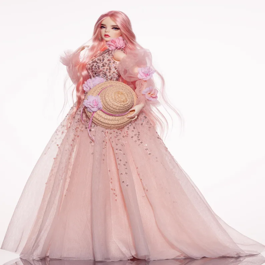 Rosé Bloom OOAK 16-Inch Handmade Collector Doll
