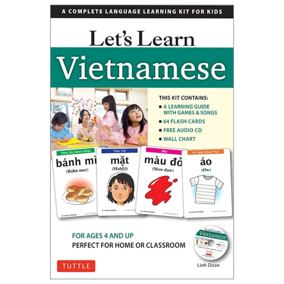 Let's Learn Vietnamese Kit Language Game Kids
