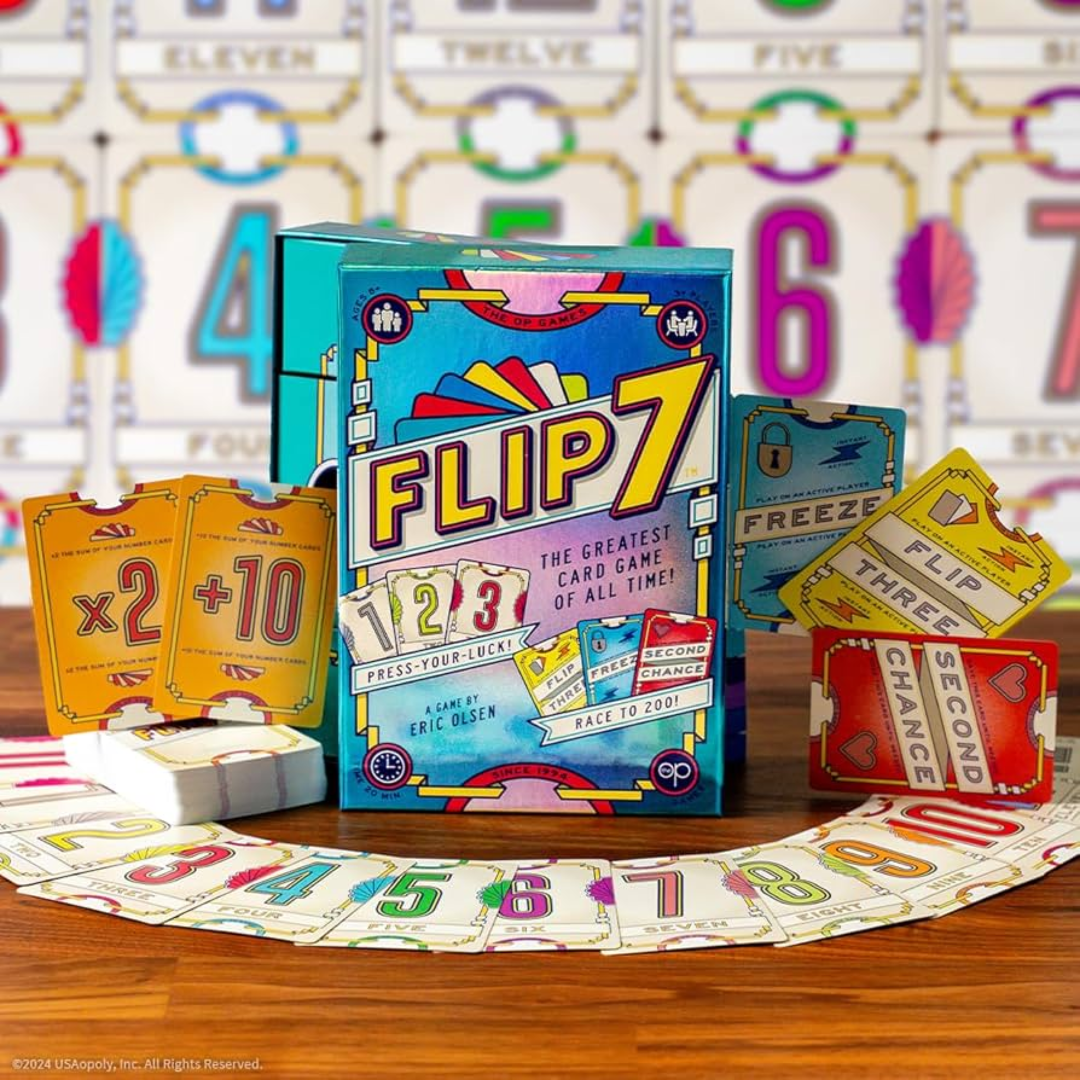 Flip 7 Card Game For Endless Party Entertainment
