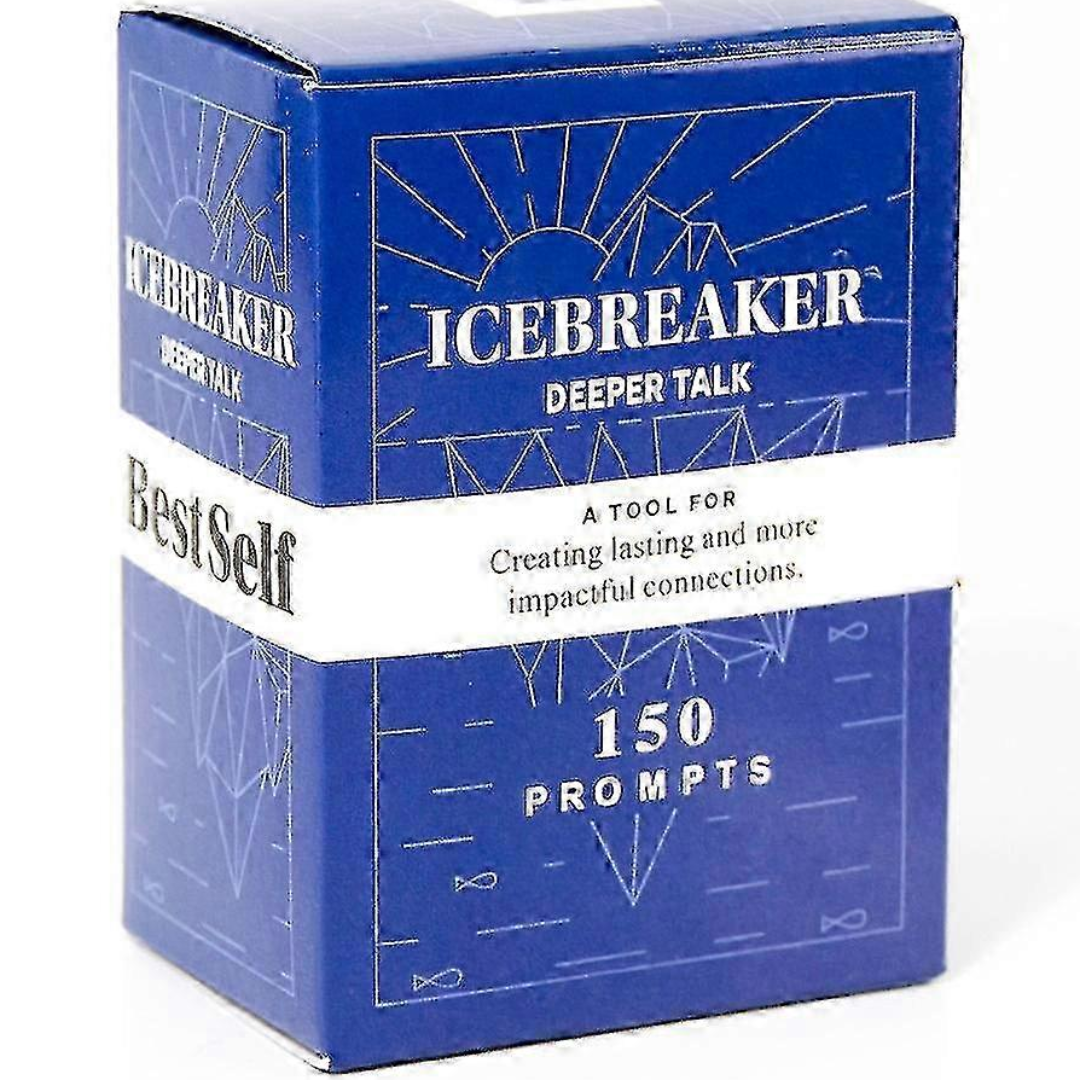 150 Cards Icebreaker Game Deeper Talk Deck Fun Party