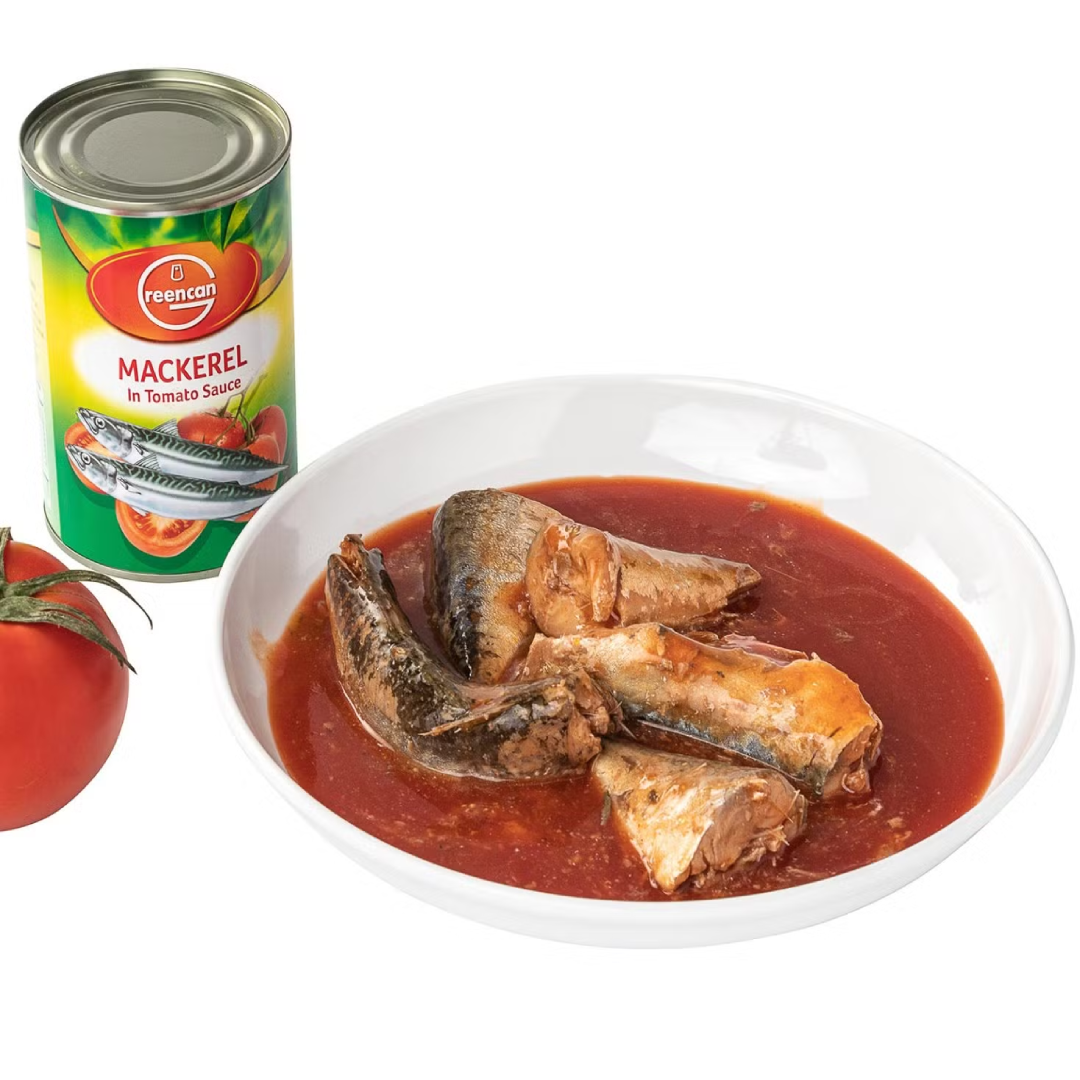 Canned Mackerel In Tomato Sauce For Flavor
