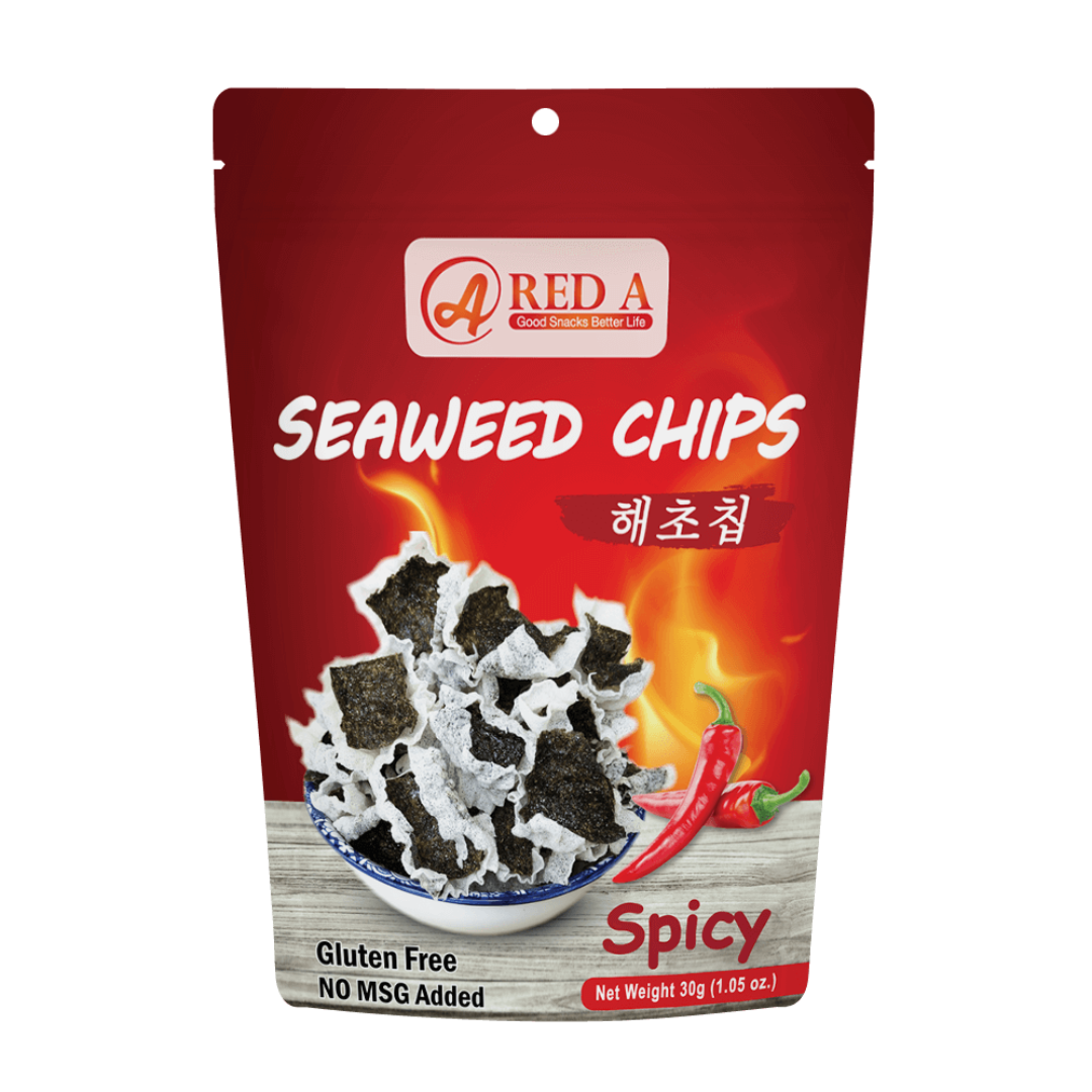 Seaweed Chips Spicy For Crispy Savory Snackinge