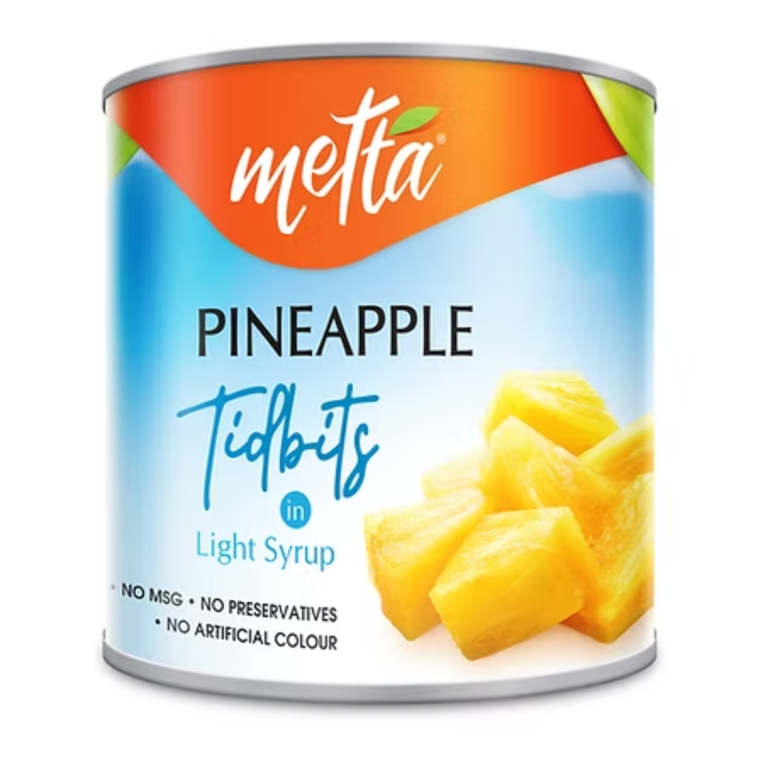 Canned Pineapple Tidbits Fruits For Juicy Flavor