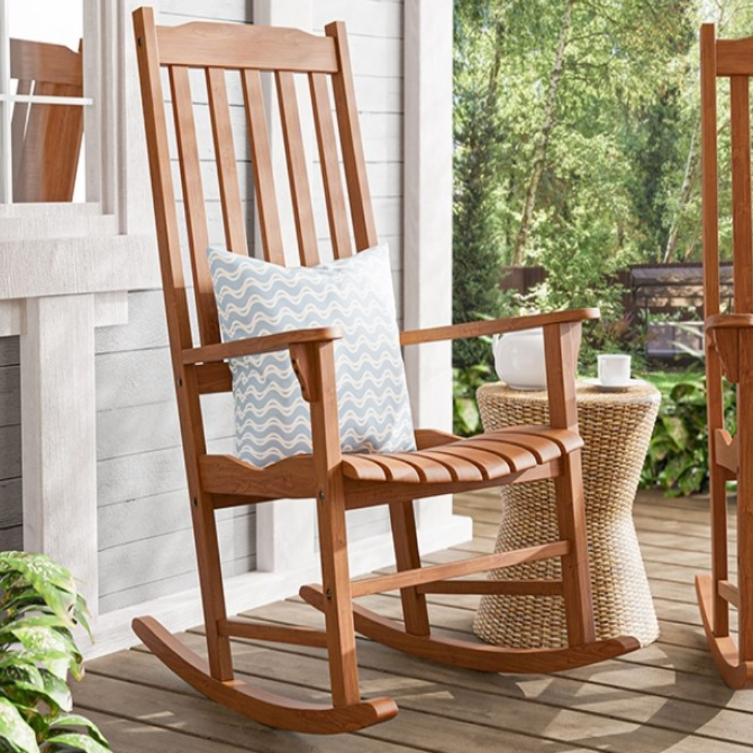 Rocking Chair for Gentle Rhythmic Motion and Serene Home Time