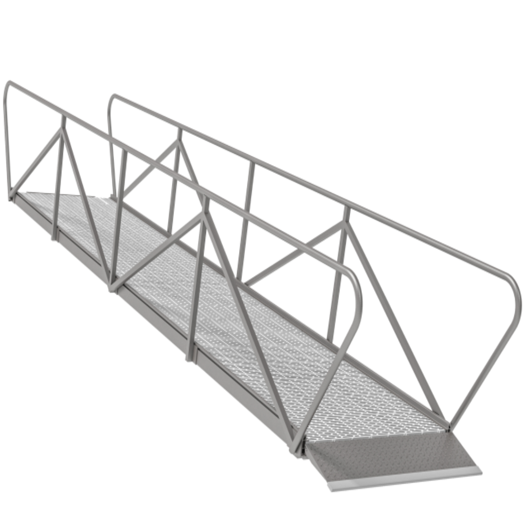 G500 Aluminum Gangways Engineered for Safe Marine Boarding