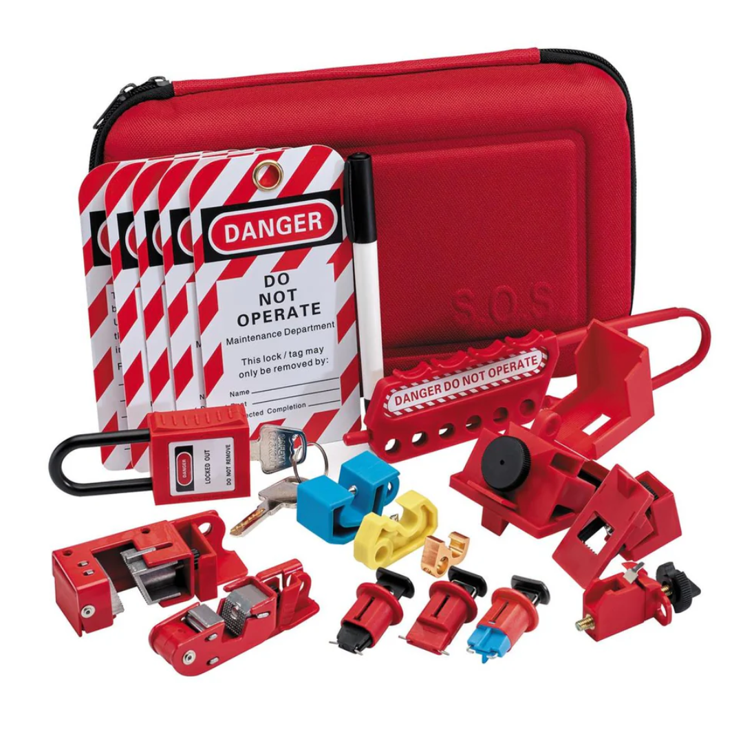 Draper 70940 Electricians Lockout Kit for Safe Maintenance