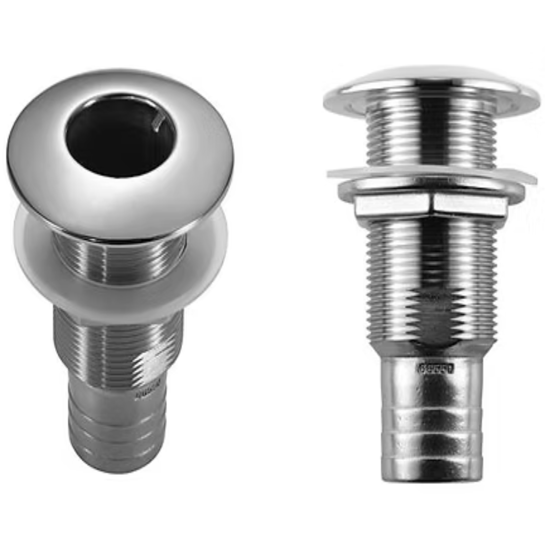 Attwood Stainless Thru-Hull Fitting 1-1/4 Marine