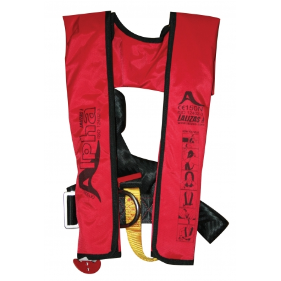 Alpha Inflatable Fishing Life Vest for Secure Water Mobility
