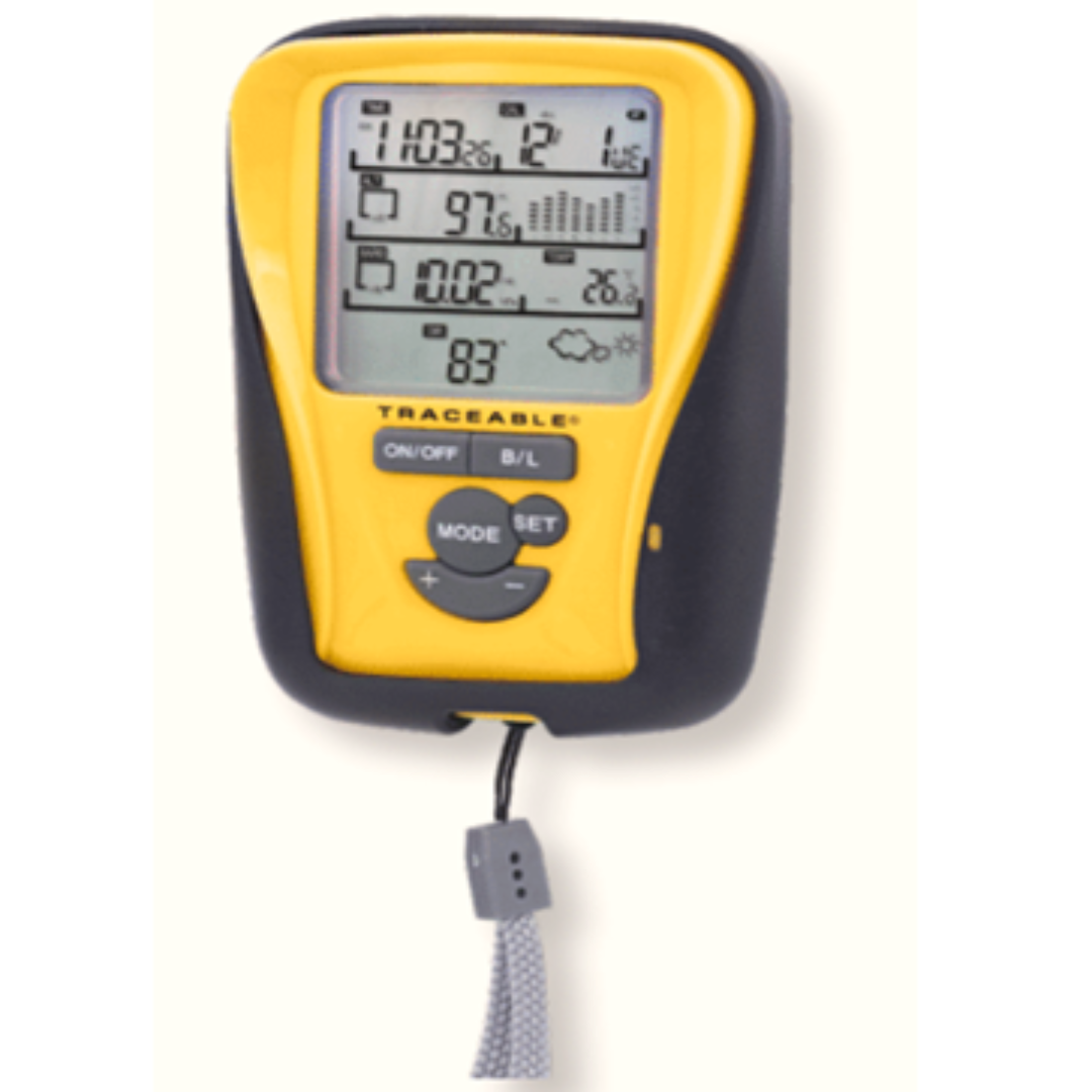 Genuine Control 4198 Handheld Barometer with Traceability