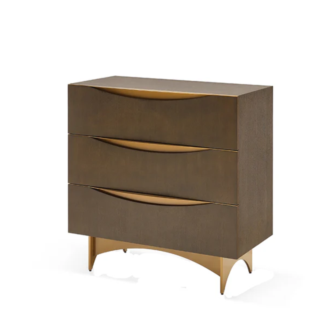 Barclay 3 Drawer Low Dresser for Furniture Export Trade