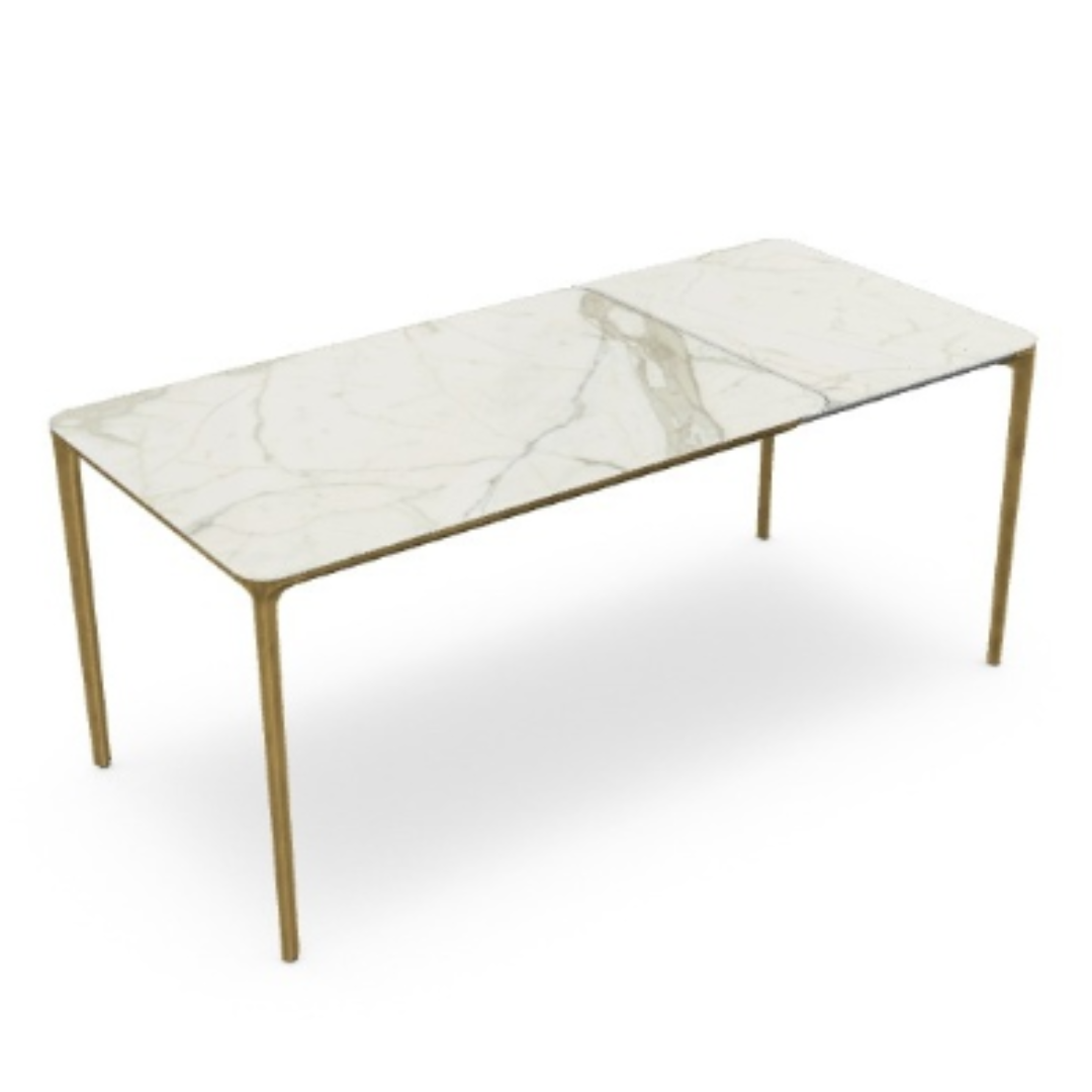 Sovet Italia Slim Extension Table with Ceramic Top Export