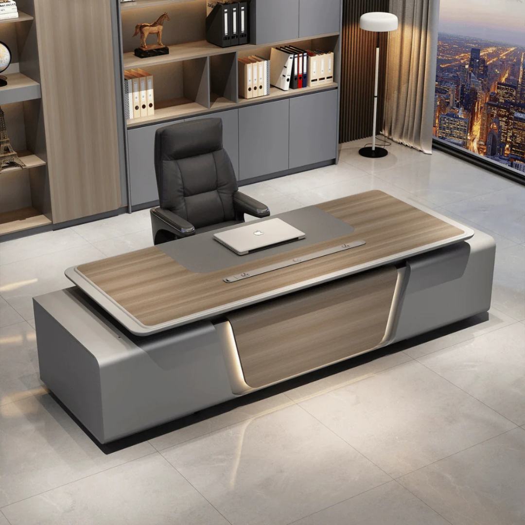 Pinnacle Luxury CEO Desk for Premium Corporate Workspaces