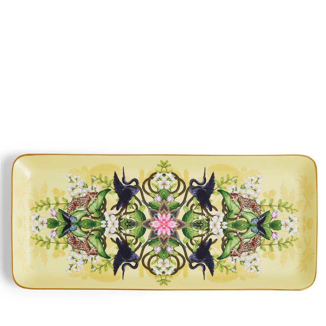 Waterlily Tray for Decorative Serving and Export Distribution