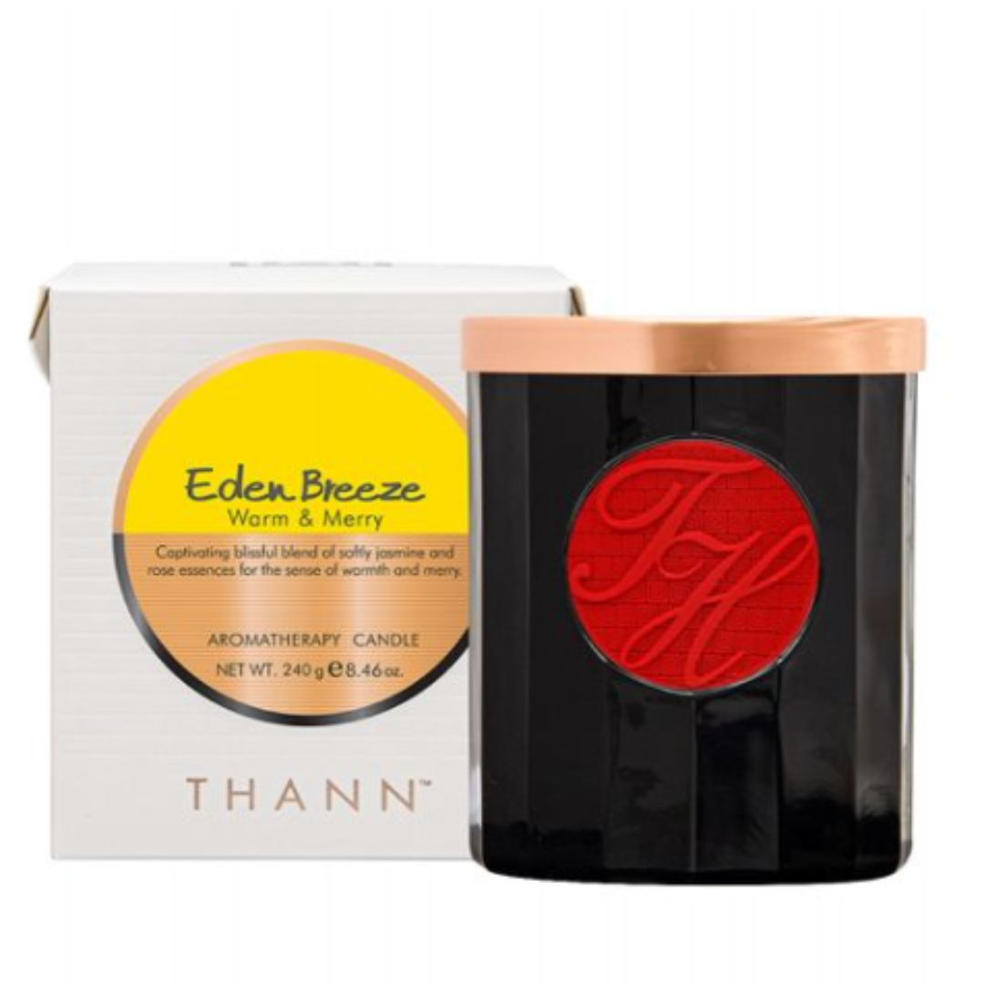 Eden Breeze Aromatherapy Candle for Wellness Trade Buyers
