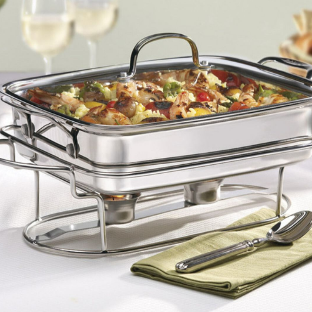 Rectangular Chafing Dish for Catering and Event Supply