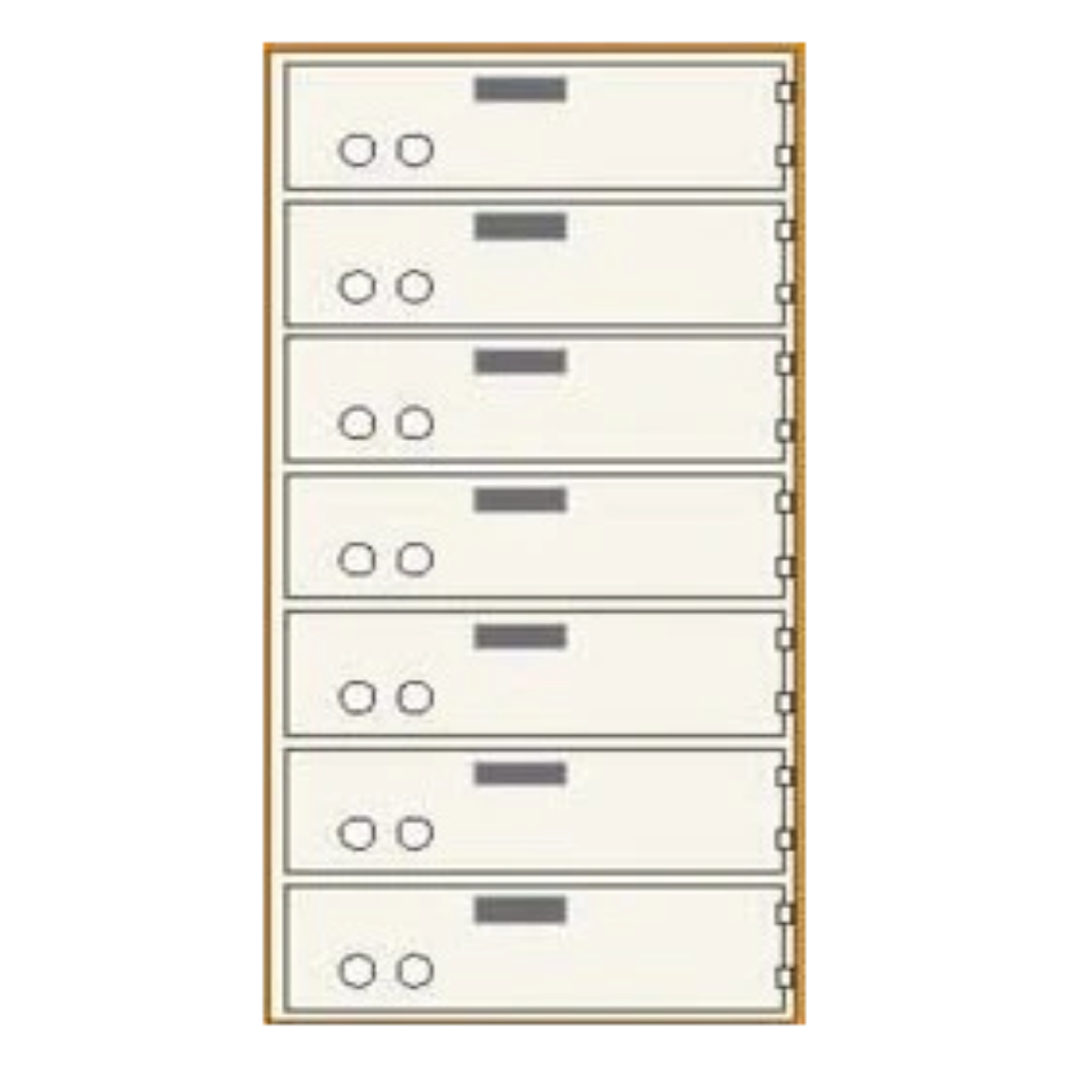 AXN Series Safe Deposit Boxes for Banks and Secure Facilities