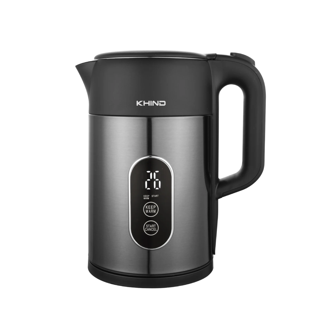 KHIND Digital Kettle 1.5L for International Appliance Trade