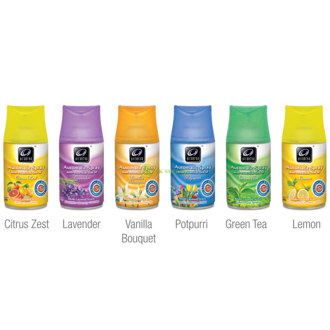 Airnergy Meter Spray Air Freshener for Facility Management