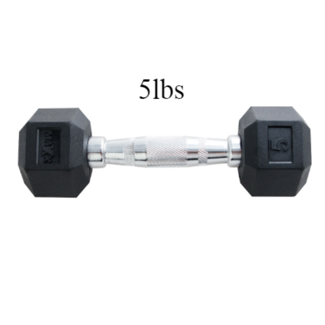 Hexagon 5lb Dumbbell for Commercial Gyms and Export Buyers