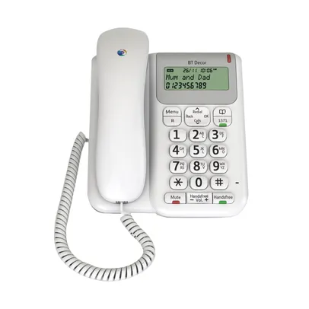 BT Decor 2200 Corded Telephone for Office and Trade Supply
