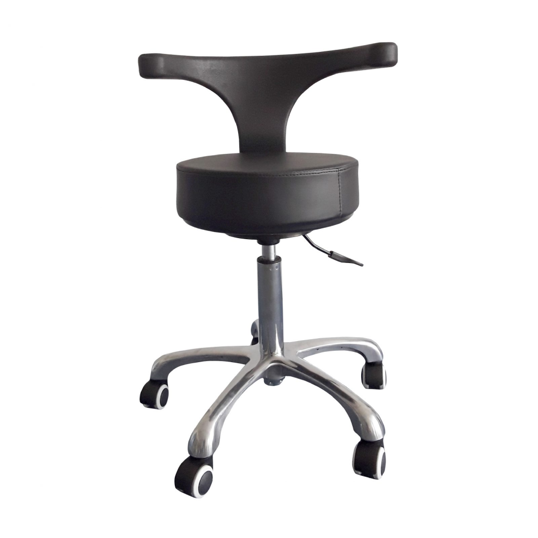 Curved Back Spa Stool for Wellness Centers and Export Supply