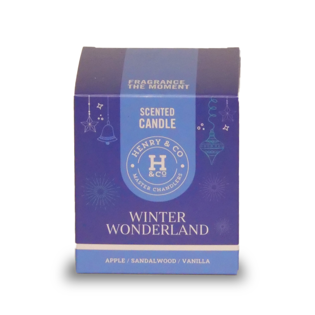 Winter Wonderland Scented Candle for Gifting & Export Trade